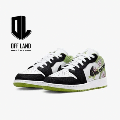 کفش نایک ایر جردن 1 گل گلی Nike Air Jordan 1 Low 'Floral Vines
