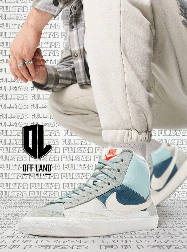 کفش ورزشی نایک بلیزر مید پرو کلاب Nike Blazer Mid Pro Club Leather