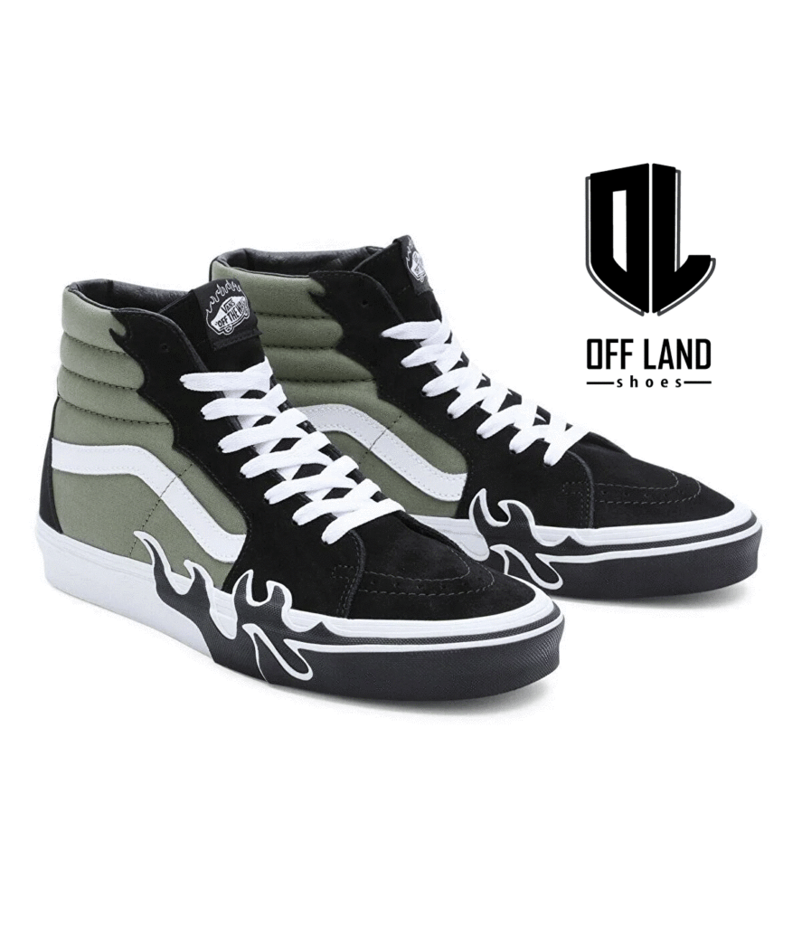 کفش ونس ساقدار SK8-Hi Flame
