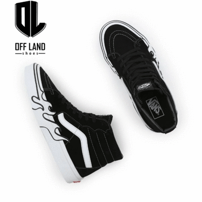 ونس شعله ای ساقدار Vans Sk8-hi Flame