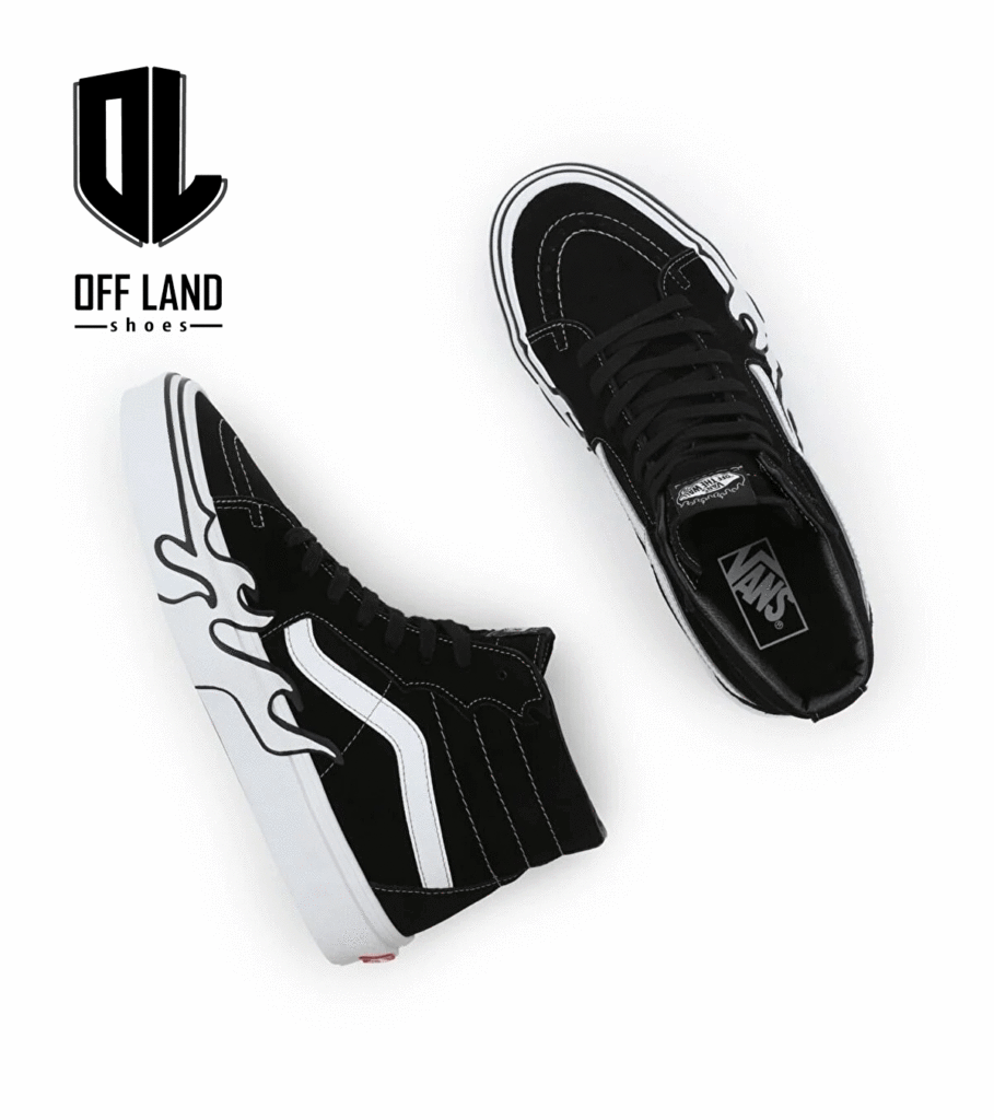 ونس شعله ای ساقدار Vans Sk8-hi Flame