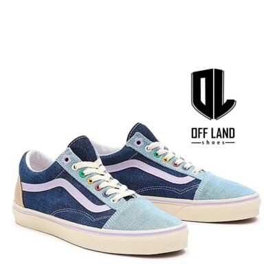 کفش اسپورت آبی ونس ایکس ام اولد اسکول Vans X Em Old Skool