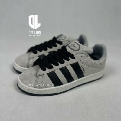 کفش روزمره مردانه آدیداس کامپوس طوسی adidas campus
