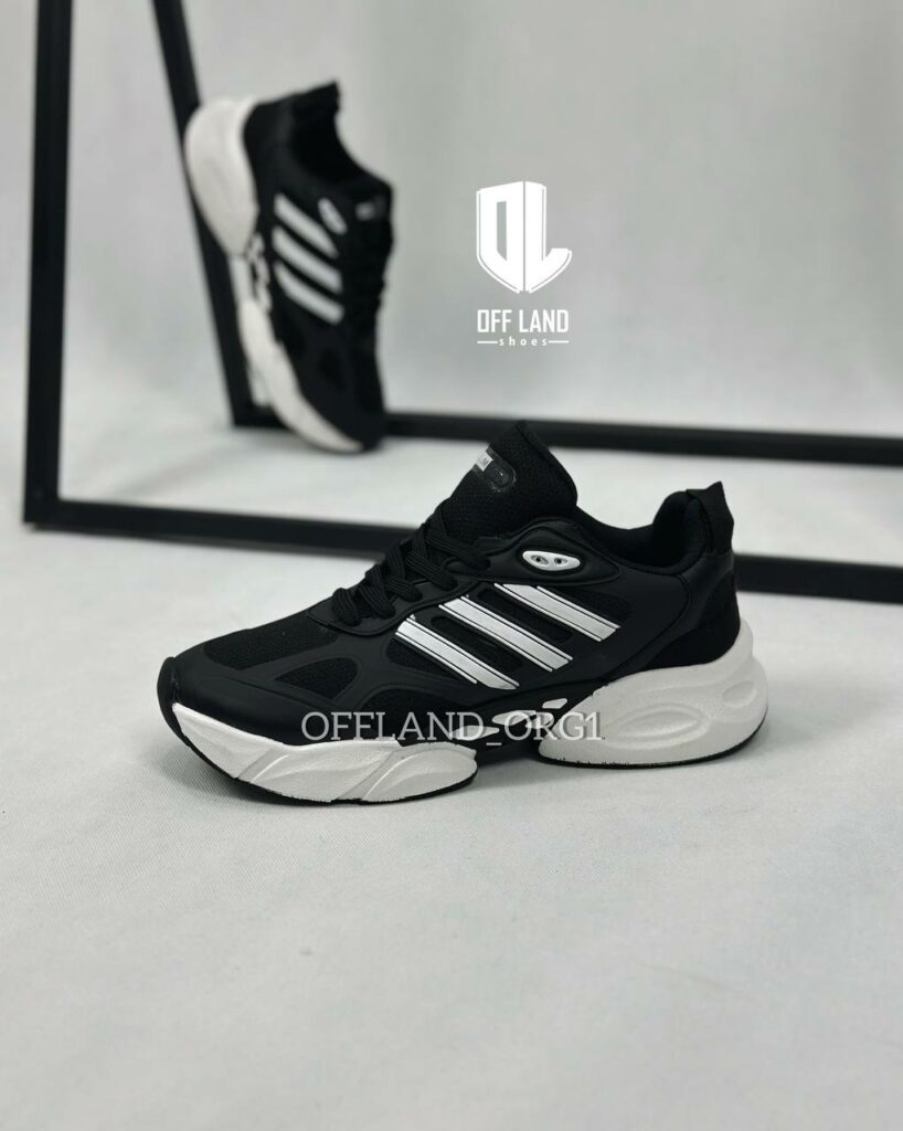 کفش روزمره مردانه آدیداس ونتو مشکی سفید Adidas Vento