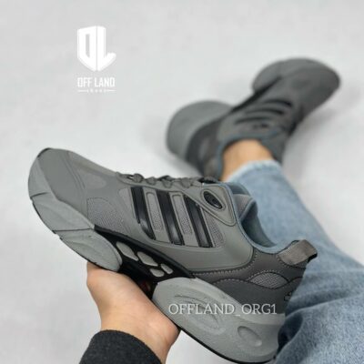 کفش روزمره مردانه آدیداس ونتو طوسی مشکی Adidas Vento