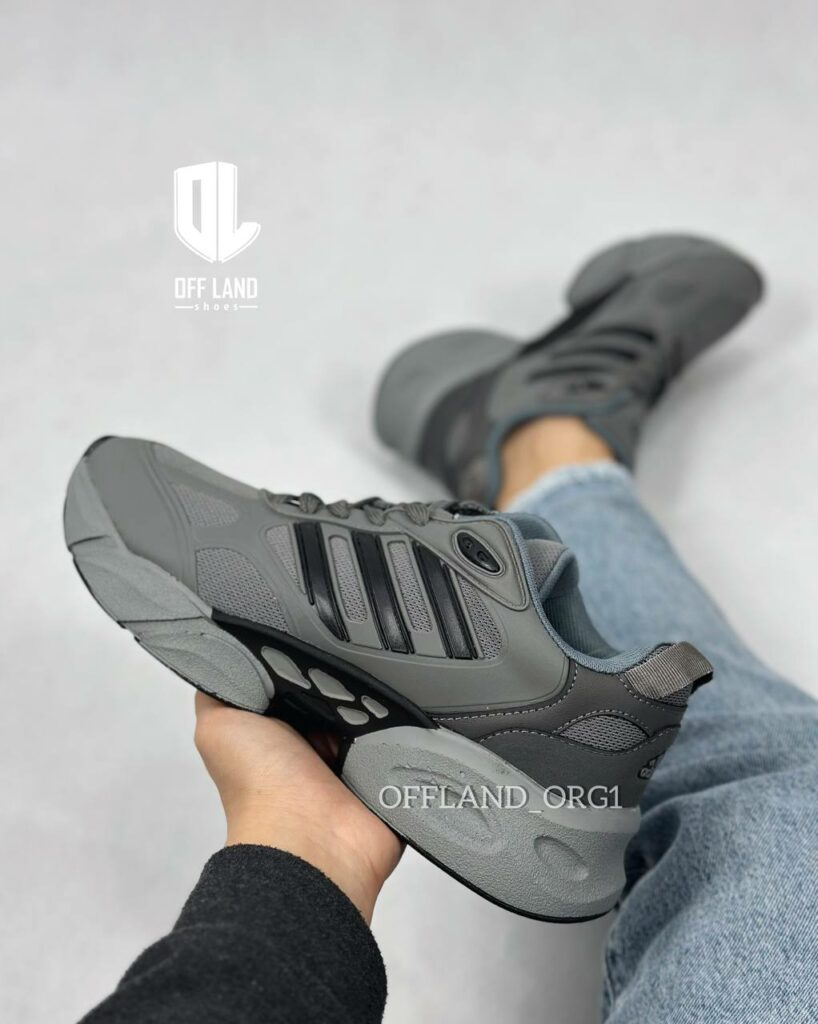 کفش روزمره مردانه آدیداس ونتو طوسی مشکی Adidas Vento