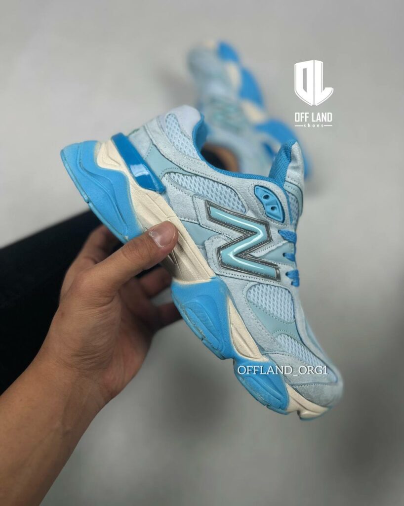 کفش روزمره مردانه نیوبالانس 9060 آبی newbalance 9060