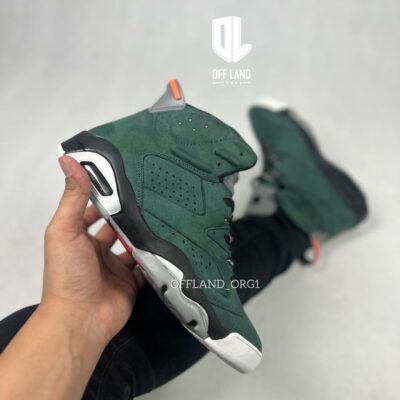 کفش روزمره مردانه نایک جردن 6 سبز nike jordan 6