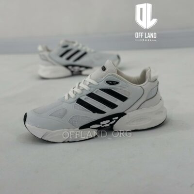 کفش روزمره مردانه آدیداس ونتو سفید مشکی Adidas Vento