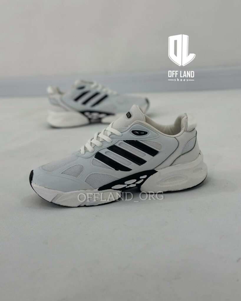 کفش روزمره مردانه آدیداس ونتو سفید مشکی Adidas Vento