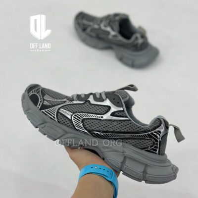 کفش روزمره مردانه بالنسیاگا 3 ایکس ال طوسی مشکی balenciaga 3xl