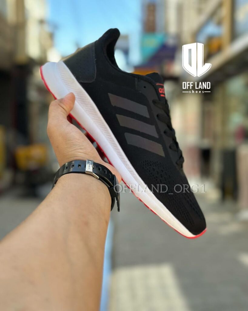 کفش سایز بزرگ آدیداس فالکون مشکی adidas falcon