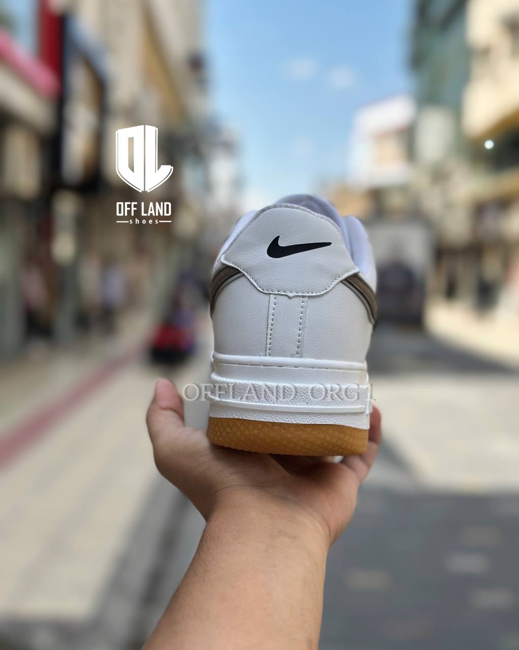 air-force-1-white-cream-bigsize-sneakers03 کفش سایز بزرگ نایک ایر فورس سفید کرم 1 air force
