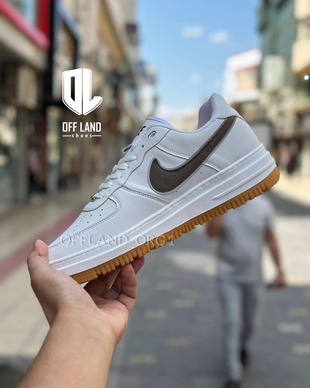 air-force-1-white-cream-bigsize-sneakers04 کفش سایز بزرگ نایک ایر فورس سفید کرم 1 air force
