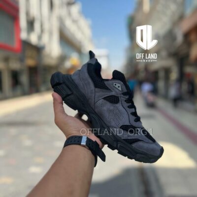 کفش روزمره مردانه بالنسیاگا 3 ایکس ال طوسی مشکی balenciaga 3xl
