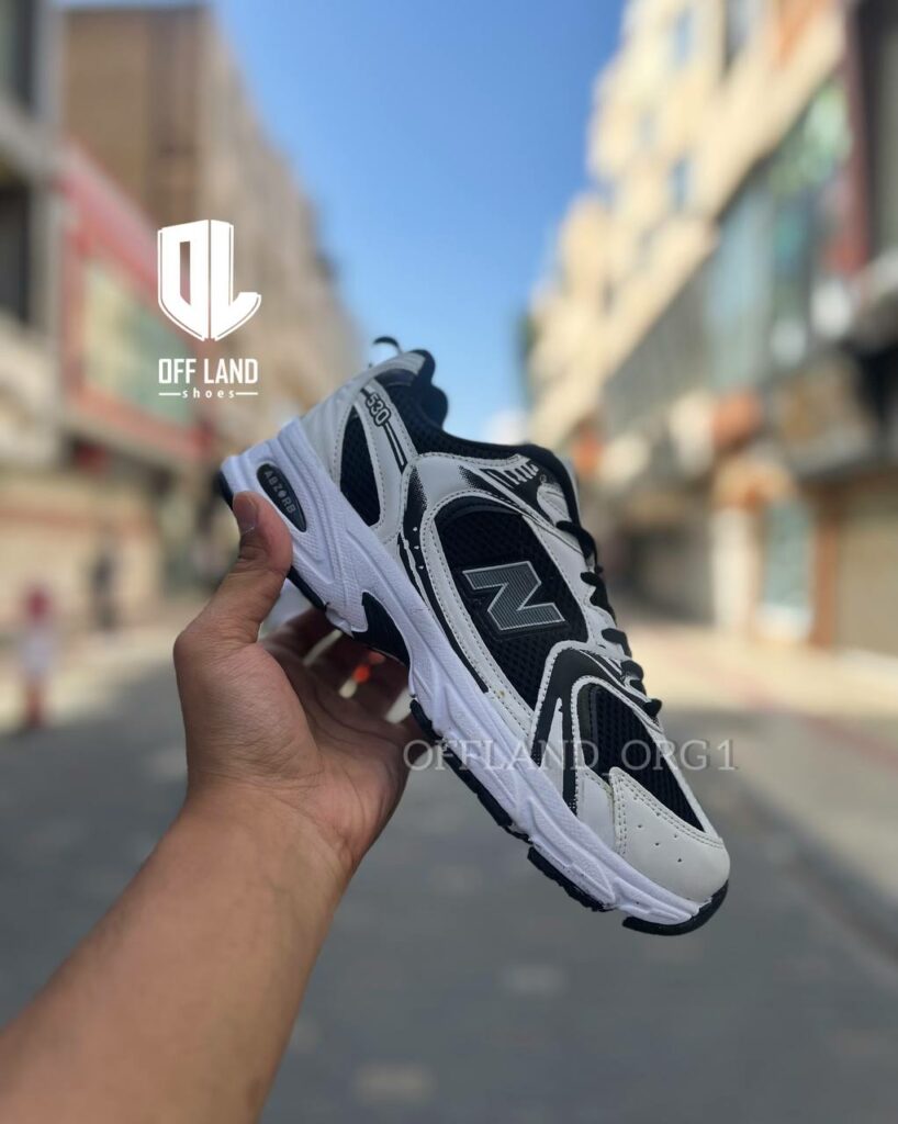 کفش اسپورت نیوبالانس 530 سفید مشکی new balance 530