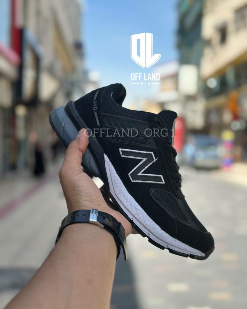 کفش روزمره مردانه نیوبالانس 990 مشکی newbalance 990