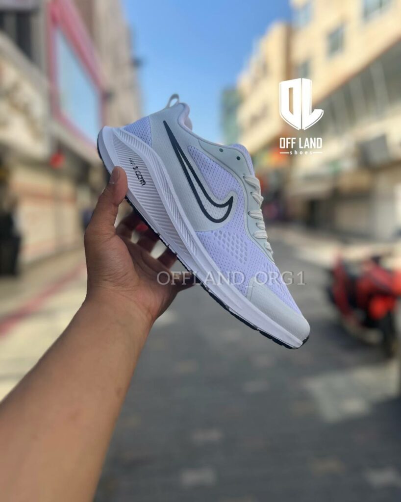 کفش سایز بزرگ نایک زوم سفید nike zoom