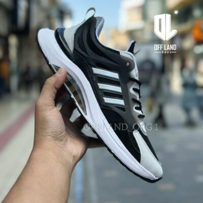 کفش مردانه روزمره آدیداس 2024 طوسی مشکی adidas 2024