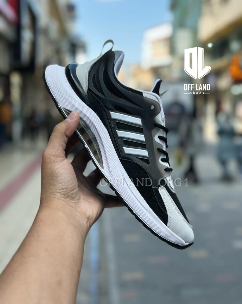 کفش مردانه روزمره آدیداس 2024 طوسی مشکی adidas 2024