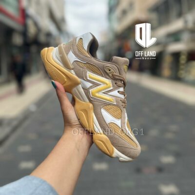 کفش روزمره مردانه نیوبالانس 9060 کرم newbalance 9060