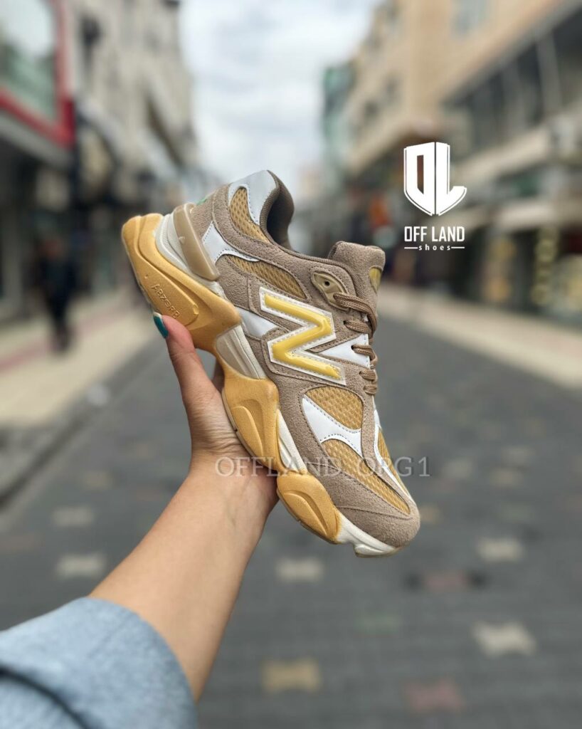 کفش روزمره مردانه نیوبالانس 9060 کرم newbalance 9060
