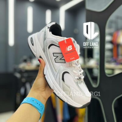 کفش های کپی نیوبالانس 530 سفید مشکی new balance 530