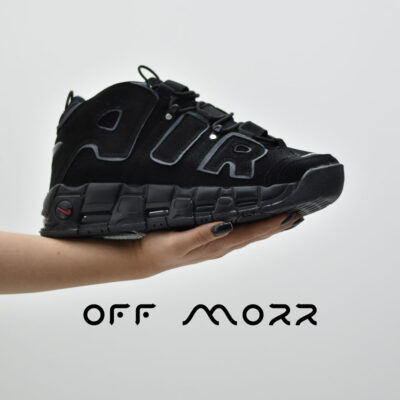کفش مردانه نایک ایر آپ تمپو مشکی Nike Air uptempo