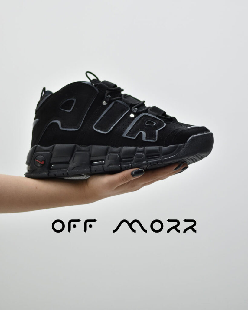 کفش مردانه نایک ایر آپ تمپو مشکی Nike Air uptempo