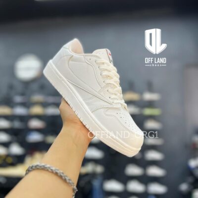 کفش مردانه نایک جردن تراویس ساق کوتاه سفید nike jordan travis low