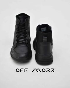 کفش مردانه بوت مشکی boot p.k