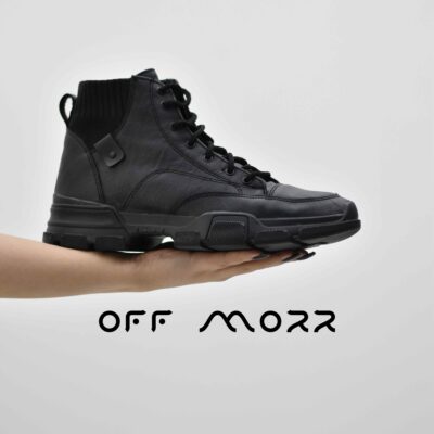 کفش مردانه بوت مشکی boot p.k