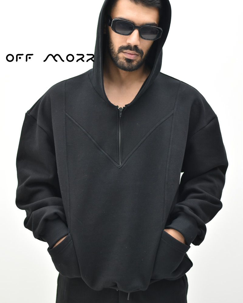 هودی نیم زیپ آف مور offmorr