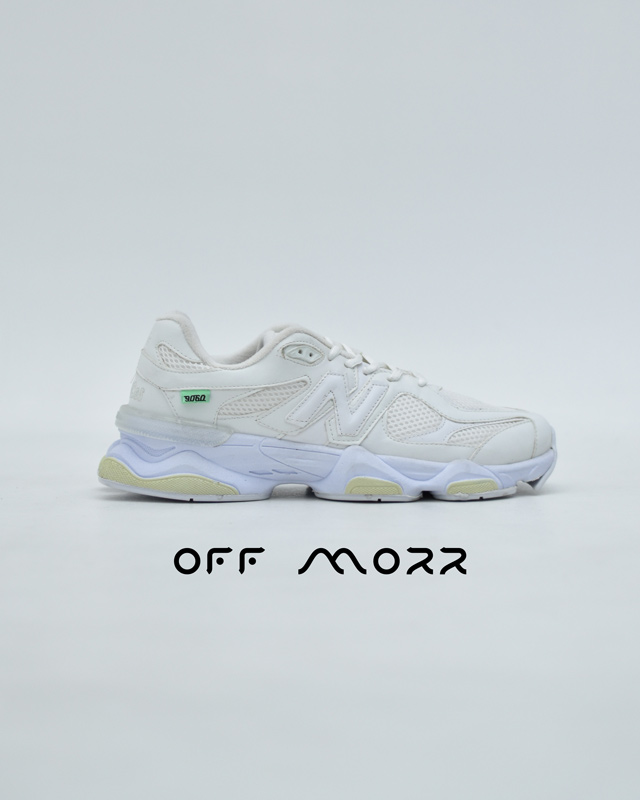 کفش مردانه نیوبالانس 9060 شیری سفید newbalance 9060