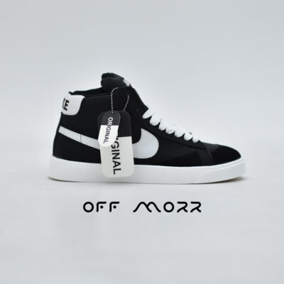 کفش مردانه نایک بلیزر مشکی سفید nike blazer