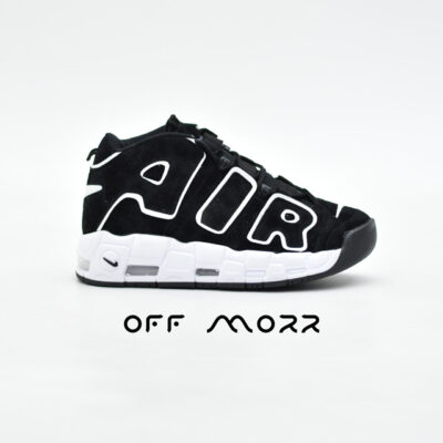 کفش مردانه نایک ایر آپ تمپو مشکی سفید nike air uptempo