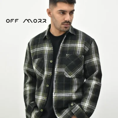 پیراهن مشکی زیتونی DIYAKO shirt