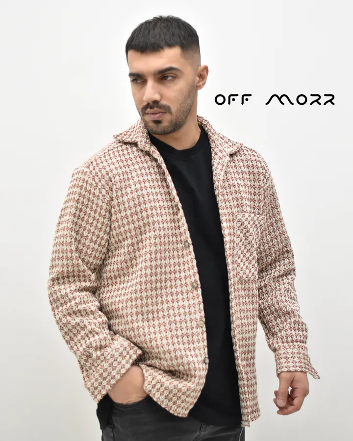 پیراهن کرم قهوه‌ای MARANTA shirt