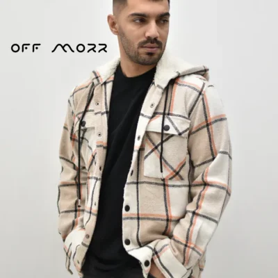 پیراهن کلاهدار کرم شیری DIYAKO shirt