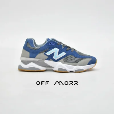 کفش نیوبالانس 9060 آبی طوسی newbalance 9060