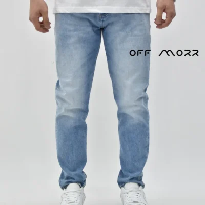 شلوار کامفورت آبی شسته BERLUTI comfort