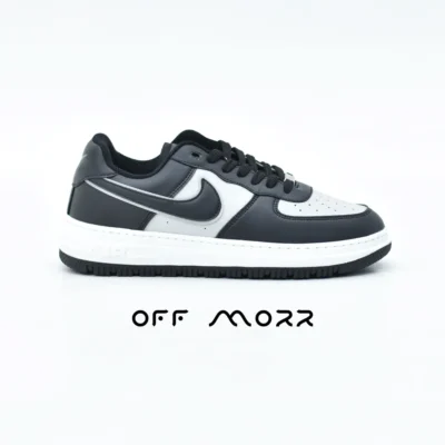 کفش مردانه نایک ایرفورس 1 مشکی طوسی nike air force 1