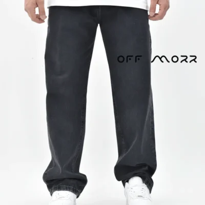 شلوار بگ اسکیتر ذغالی ساده bag skater AMIRI