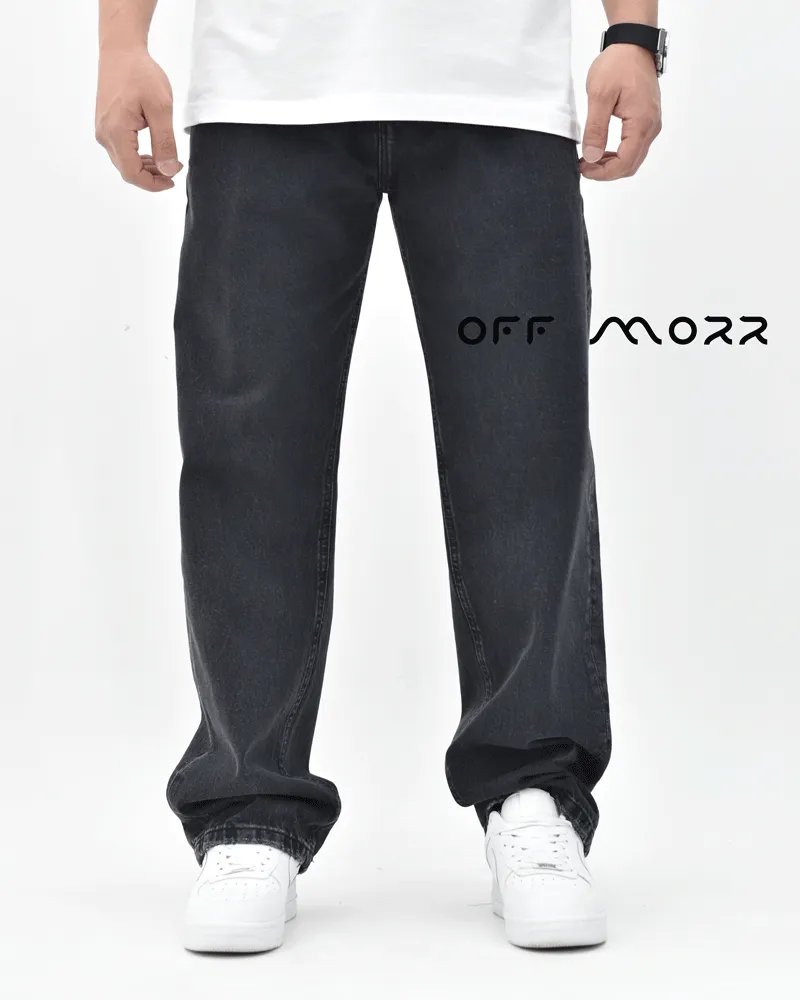 شلوار بگ اسکیتر ذغالی ساده bag skater AMIRI