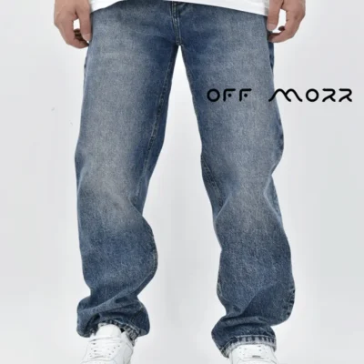 شلوار بگ استایل آبی تیره bagstyle KENZO