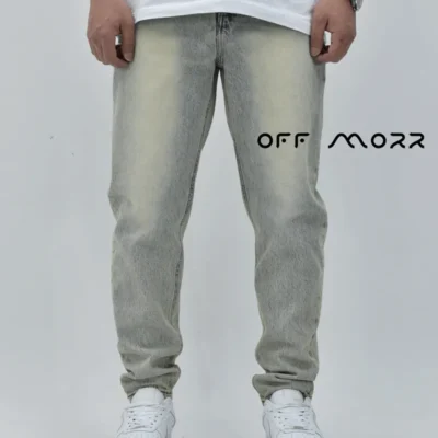 شلوار مام استایل قدبلند آبی کثیف momstyle PULL&BEAR