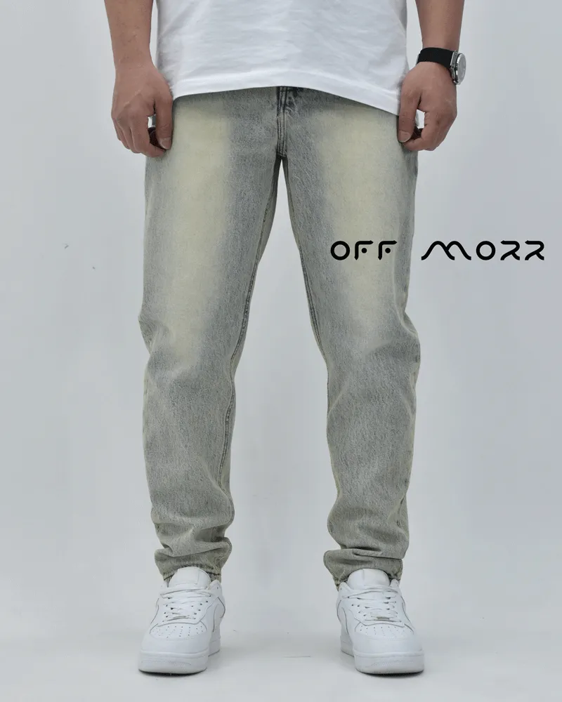 شلوار مام استایل قدبلند آبی کثیف momstyle PULL&BEAR