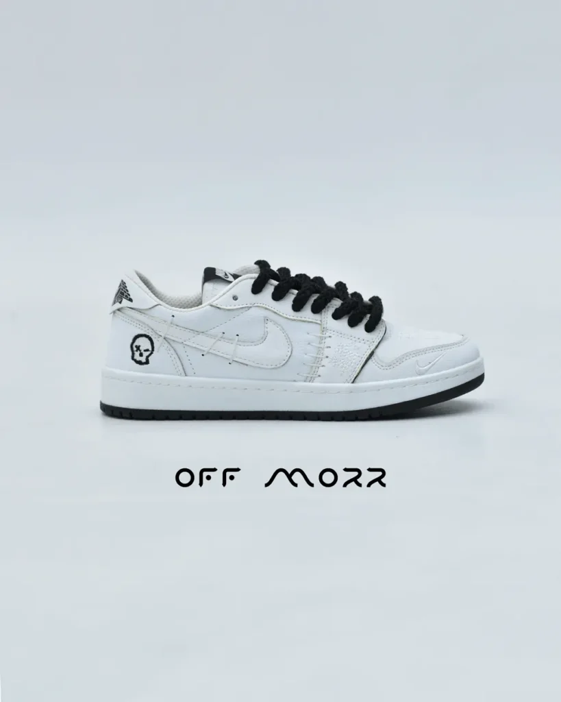 کفش نایک ایر جردن وودو سفید Nike Air Jordan voodoo