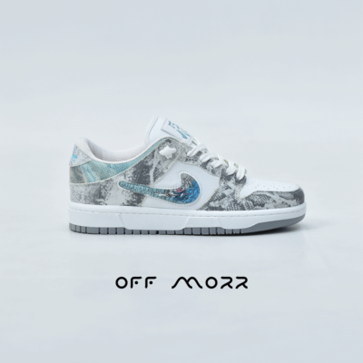 کفش نایک اس بی دانک دراگون سفید طوسی Nike Sb Dunk Dragon