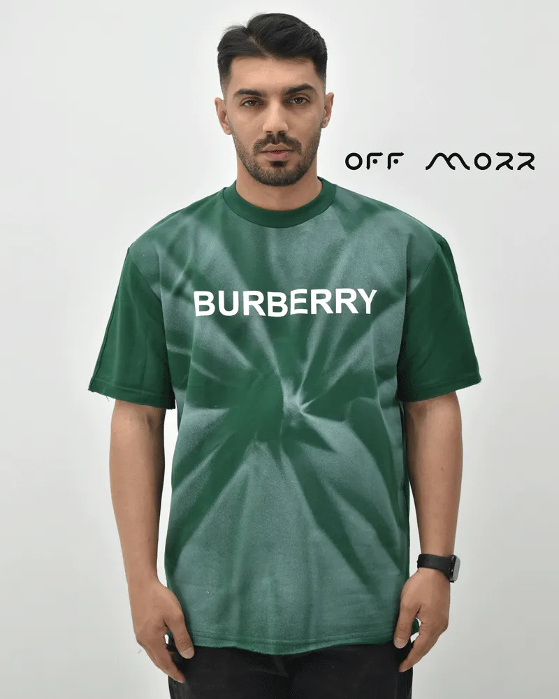 تیشرت سبز باربری burberry